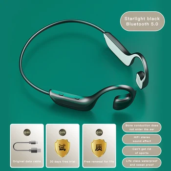 G-100 Slušalice S Koštane Vodljivosti 5,0 Bluetooth kompatibilne Slušalice S Hands-free priključak TWS Sportske Slušalice Slušalice Za Xaiomi Huawei Oppo