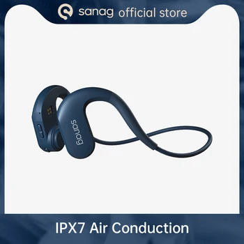 Sanag A15S PRO slušalice bežične Bluetooth slušalice open uho, vode, zrak, sportske slušalice IPX7, vodootporan, za plovidbu