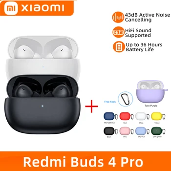 Xiaomi Redmi Buds 4 Pro Bluetooth Slušalice TWS Ove Bežične Slušalice s redukcijom šuma 3 Mikrofona Bežičnih Slušalica ANC Slušalice