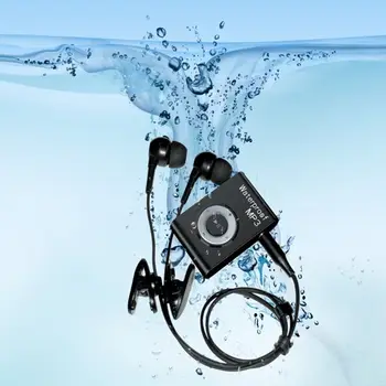 Najnoviji Mini Vodootporan Bazen MP3 Player Sportski Trčanje Za Jahanje MP3 Walkman Hi-Fi Sereo Music MP3 Player sa FM-radio Spot