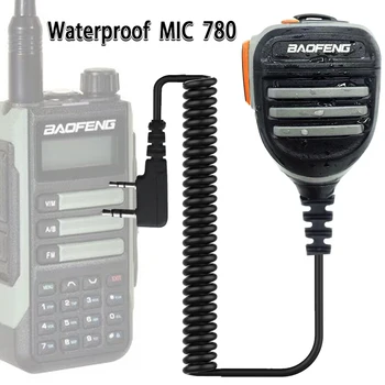 Baofeng Zanimanje Vodootporan Rameni Zvučnik Mikrofon Za UV-10R 888S UV-5R UV-16 je Prijenosni prijenosni radio 2 Kontaktni MIKROFON Dva Amaterka Radio