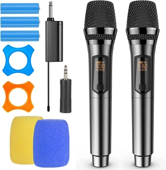 Mikrofon радиотелеграфа fiksne frekvencije UHF Хандхэльд dinamički mikrofon za karaoke ideju faze stranke поя mikrofon za sustav PA