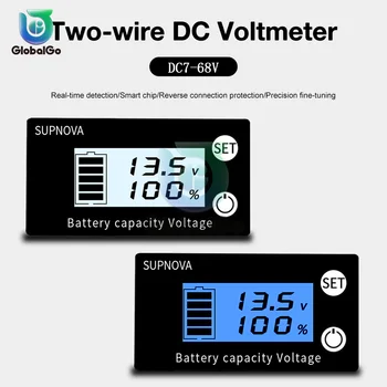 7-68 LCD indikator kapaciteta baterije 3 S 4S i 5S 7 S 10 S 13 S Voltmetar Mjerač temperature 12 36 48 U Indikator napunjenosti baterije 1
