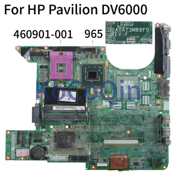 Matična ploča laptopa KoCoQin Za HP Pavilion DV6000 V6000 Matična ploča 460901-001 965 DDR2