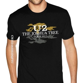 U2-Irska grupa Joshua Tree Glazbene majice Homme U stilu grunge, Негабаритная Majica s anime, Ljetna Muška Majica Okruglog Izreza