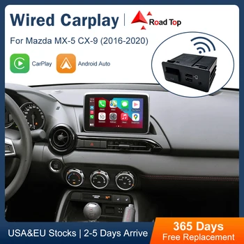 Žični USB-ac adapter za Apple CarPlay Android Auto Mazda MX-5 / CX-9 2016-2020 sa sustavom mazda connect