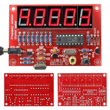 1 Hz-50 Mhz kristal oscilator Brojač Frekvencije DIY Kit LED Digitalni Tester Frekvencije Metar