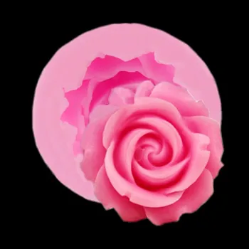 Oblik Za Tortu DIY Alata Za Pečenje Kalup Za Pečenje Ružičasti Božur Cvijeta Ruže Jagode Rak Ljubav Puding Čokolada Silikonska Forma Prehrambena 1