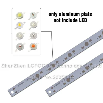 10 W, 20 W 50 W 100 W Led aluminijski osnovna ploča s rupama Tiskana pločica za podršku led žarulje 1 W, 3 W 5 W led za lemljenje u panel žarulje 1