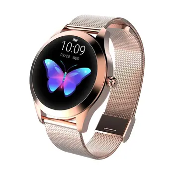 KW10 Vodootporan Pametnih Satova Za Žene Prekrasna Narukvica Monitor Srčane Praćenje Sna Smartwatch Povezivanje IOS Android PK S3 band