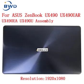 Za Asus ZenBook 3 Deluxe UX490 ux490u UX490UA LCD-Staklena ploča zaslona na dodir u sklop s LCD zaslonom s poklopcem
