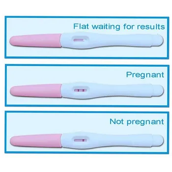 10 kom. Test trake na ranu trudnoću, Čekaju dijete, Setovi za rano testiranje na HCG, Kućni privatni mjerenje urina s točnošću od 99% 1