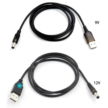 USB-priključak QC 2,0/3,0 USB-a na DC 12 v/9 U step-up kabel 5,5x2,5 mm Штекерный kabel