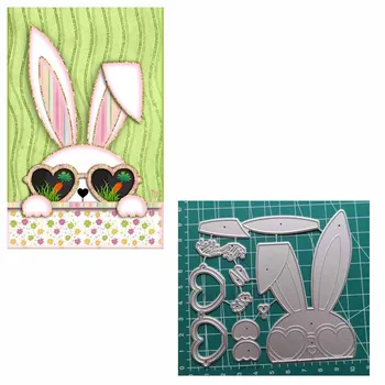 Bunny 2020 Nove Rezanje Marke za Scrapbooking Obrtni Cards rezanje marke za interaktivne kartice