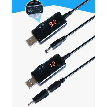 USB step-up konverter dc 5 do 9 U 12 USB step-up Konverter Kabel 3,5x1,35 mm Priključak Za napajanje/Punjač/Pretvarača snage 1