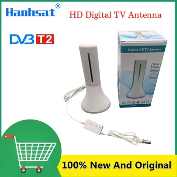 400 Milja Interna HD Digitalni tv antena, HDTV Antena s pojačalom signala, 33 ft Koaksijalni kabel, Podrška za 4K VHF UHF TV