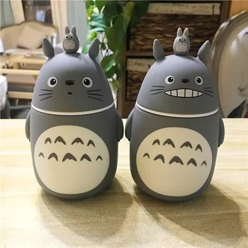 304 nehrđajući Slatka Crtani Totoro Prijenosni Termos Boca Kreativni Anime Termos Čaša i Šolja Staklene Termos Boca Дропшиппинг