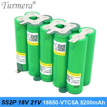 18650 Baterije blok 5S2P US 18650-VTC5A 5200 mah 35A 18 NA 21 U Svjetiljke Baterija za Odvijač Baterija Shura individualne Turmera F1