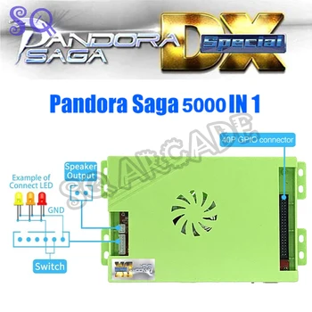 Pandora Saga Box DX Specia 5000 u 1 Tiskana pločica Jamma Matična Ploča Retro Arkadna Konzola navigacijsku tipku Бартоп Ormar Stroj HDMI VGA 3