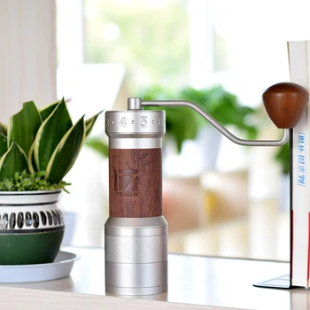 1zpresso K-plus/kpro mlin za kavu Prijenosni ručno kava mlin 304 заусенец od nehrđajućeg čelika podesiva 48 mm poseban заусенец