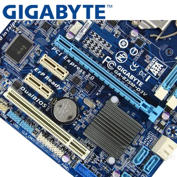 GIGABYTE GA-B75M-D3V Tablica matična ploča B75 Socket LGA 1155 i3 i5 i7 DDR3 32G Micro ATX Originalna B75M-D3V B/ 1