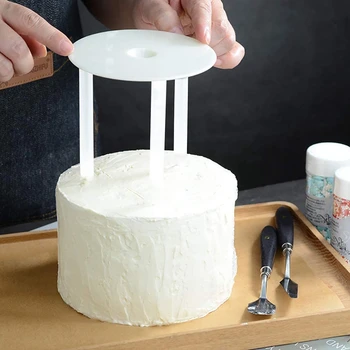 50 Kom Plastične bijele šipke za tortu za kata izrada i slaganje torte (promjera 0,4 cm, dužina 9,5 inča) 4