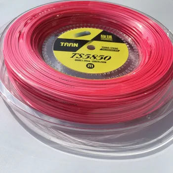 1 Kolut teniskih struna TAAN TS5850 od poliestera sa 10-kutna krute žice 1,20 mm za tenis reket 200 m big banger 4