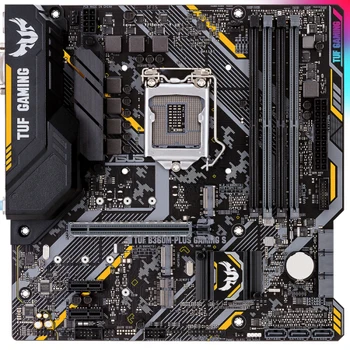 Matična ploča Asus TUF B360M-PLUS Gaming S LGA1151 4x DDR4 Max 64 GB ram memorije, Intel Čipset B360 Micro ATX HDMI SATA3 M2 DVI Original 0