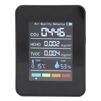  Mjerač vlage temperature Detektora CO2 monitora kvalitete ультракрасный za kućnu Sadnju