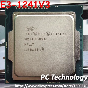Originalni procesor Intel Xeon E3-1241V3 3,50 Ghz 8 M LGA1150 Quad Stolni procesor E3-1241 V3 Besplatna dostava E3 1241V3