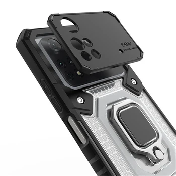 Poco X4 Pro 5G Oklop Torbica Metalni Prsten Objektiva Kamere Zaštitna Ljuska za Xiaomi Poco M4 Pro Stražnji Poklopac Poco X4 NFC M4 F 4 GT M5S Bitno