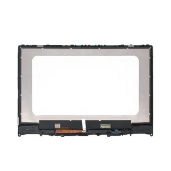 Za Lenovo Yoga 530-14IKB 530-14ARR NT140WHM-N43 5D10M42866 LCD panel Zaslon osjetljiv na Dodir Glass Digitalizator sklopa s Okvirom