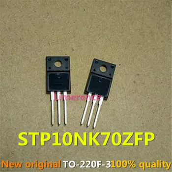 100% nuevo 50 unids/lote originalni tranzistor MOSFET STP10NK70ZFP 10A700V P10NK70ZFP TO-220F