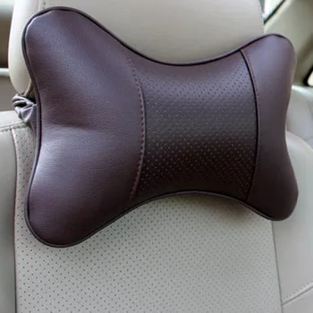 2018 novi jastuk za naslona za glavu od umjetne kože, univerzalni udoban jastuk za vrat, Porsche Mini SEAT Land Rover Range Rover / Evoque/