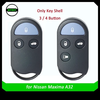 Uložak torbica za ključeve od automobila sa daljinskim upravljanjem DIYKEY - 3/4 gumb advanced - Privjesak za Nissan Maxima A32 - Torbica za ključeve od automobila