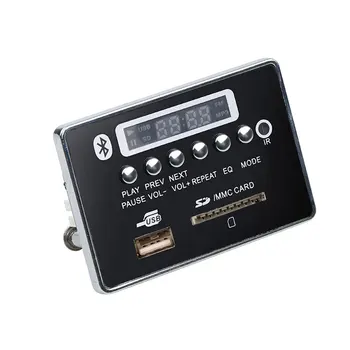 Novi Auto USB MP3 Player Ugrađen Bluetooth Hands-free MP3 Dekoder Naknada Modul sa Daljinskim upravljačem USB Aux Radio
